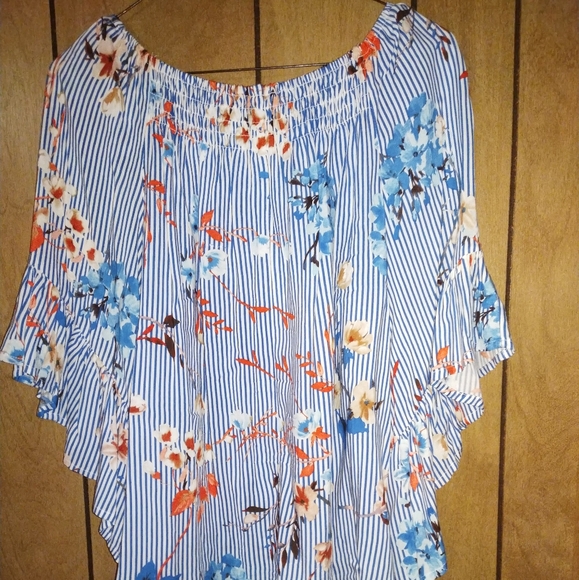 Women's of the shoulder blouse - Picture 2 of 2